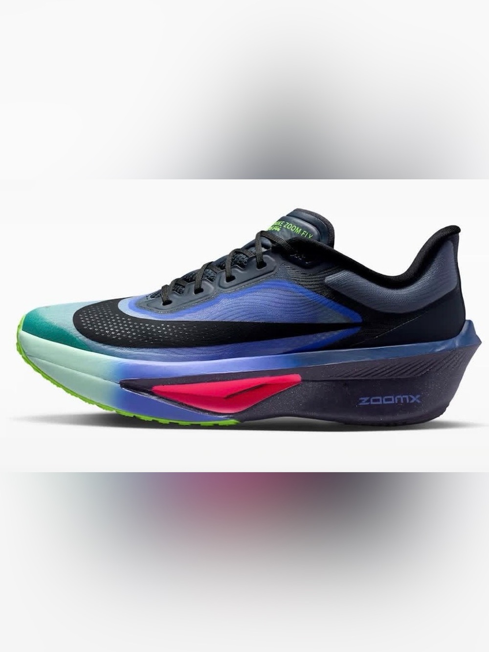 Nike Zoom Fly 6 💅 Glam Dark Obsidian Emerald Racing Running Wmns 7 8 IO9566-400 - Picture 8 of 11